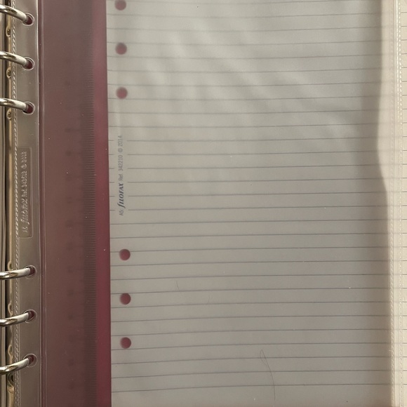 Filofax A5 Domino Patent Hot Pink - Picture 10 of 13